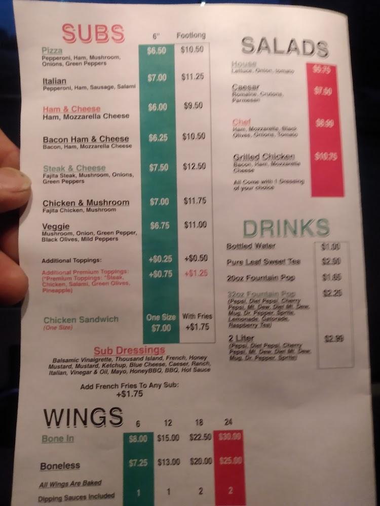 Pino's Sicilian Pizzeria Menu image 1