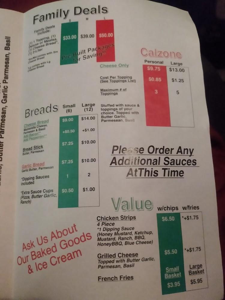 Pino's Sicilian Pizzeria Menu image 2